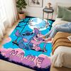 Custom Name Stitch Fun Living Room Non-Slip Area Rug Soft Carpet for Bedroom Kids Playroom Sofa Office Home Decor Doormat