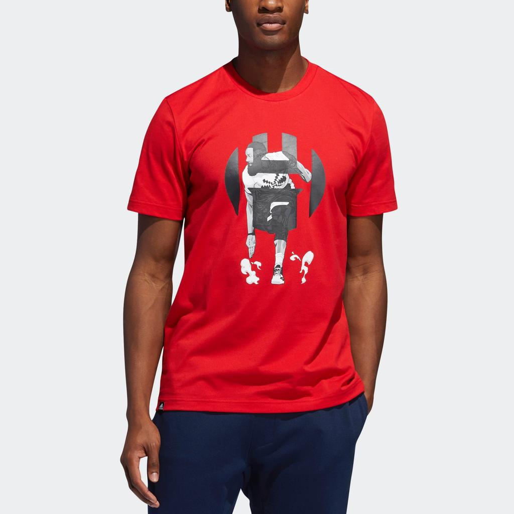 Adidas T Shirt Men's Light Scarlet FK4600