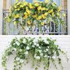 Wedding Home Decor Bouquet Fake Morning Glory Artificial Flowers Artificial Plants Silk  flower