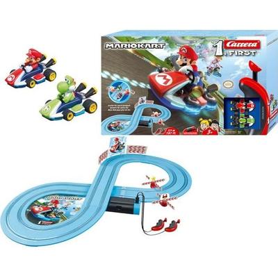 Трасса Марио Карт - CARRERA-TOYS - Полный набор с 2 радиоуправляемыми машинками и пультами управления