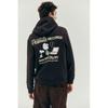 H M Regular Fit Hoodie Brown Snoopy
