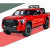 1/24 Toyota Tundra Сплав Пикап Модель Машины Литой и Игрушечный Металлический Внедорожник Модель Машины Звук и Свет Коллекция Детская Игрушка Подарок
