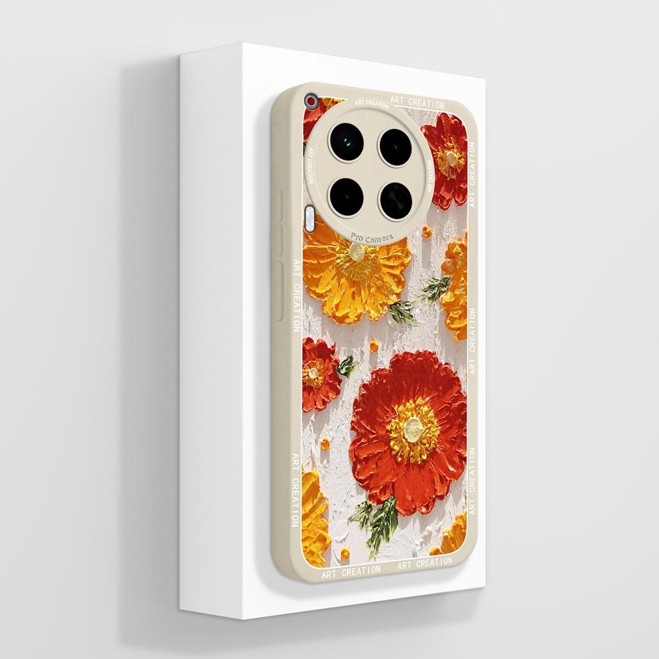 Задняя крышка для Tecno Camon 30 20 Pova 6 5 Pro Pop 8 Spark 20 Модный чехол с рисунком граффити Защитная пленка для экрана Жидкий силиконовый чехол для телефона для Tecno Shell