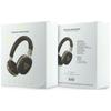 Guess Bluetooth ENC Over-Ear Headphones Metal Grained Triangle Logo Brown