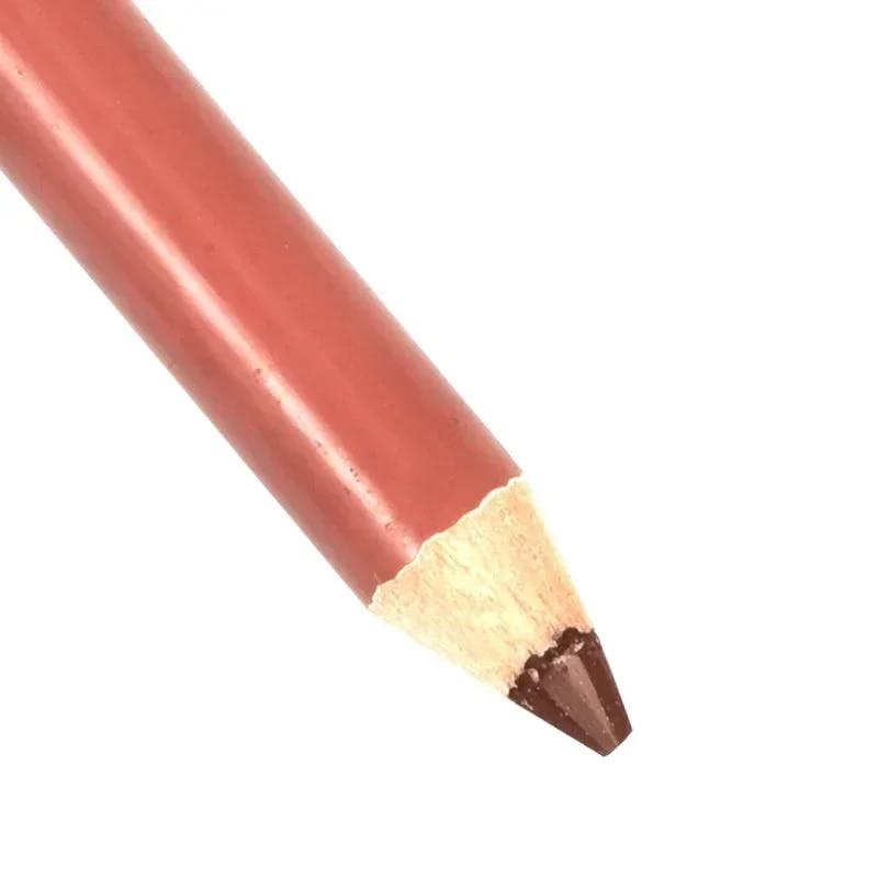 39Color Wood Lip Liner Водостойкий женский очаровательный карандаш для губ Макияж женский стойкий косметический инструмент Мягкий карандаш