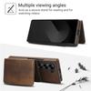 Для зарядки Magsafe 2 в 1 Съемный кожаный чехол-кошелек для Samsung Galaxy Z Fold 6 Fold 5 Fold 4 3 Магнитный чехол для телефона с карманом для карт