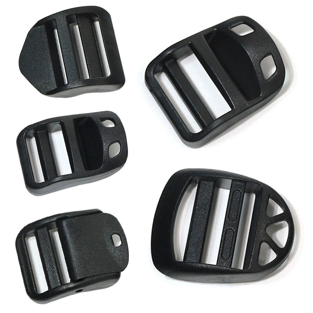 Outdoor Sport Bag Hook Webbing Strap Buckle Backpacking Release Parts Adjustable Slider Fastener