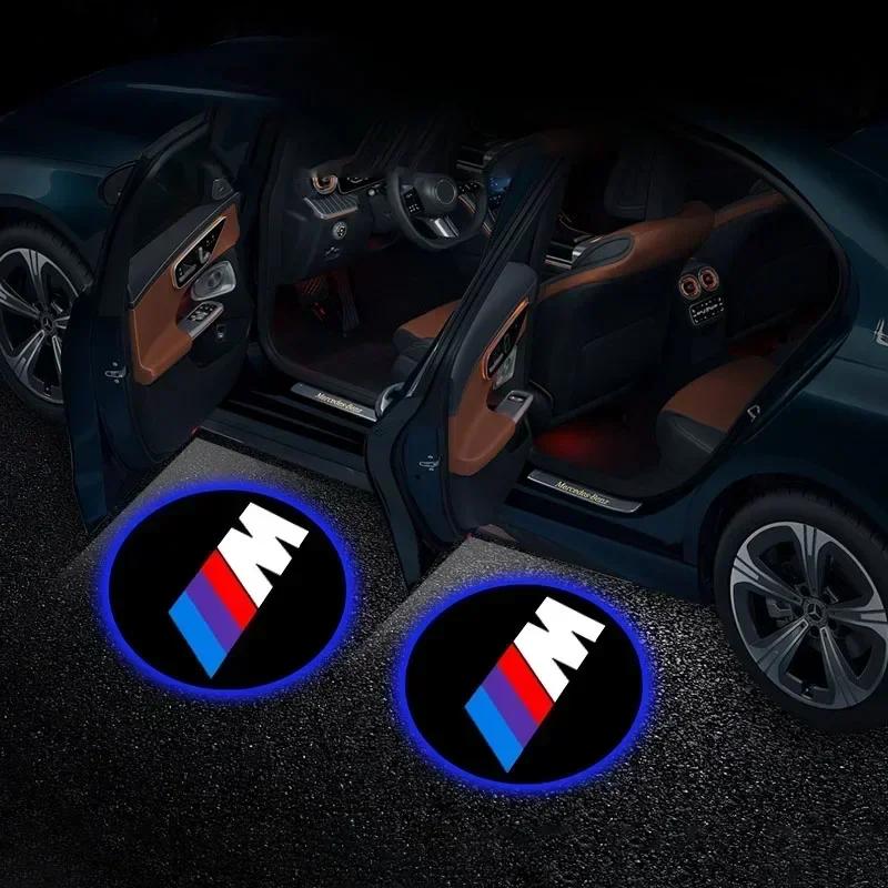 2025 Горячие E90 Для BMW 2 шт. Автомобильный Значок Проекторы Двери Приветственные Лампы Для BMW i3 i4 i5 i7 iX3 F07 F48 F39 F34 F40 G30 G20 G32