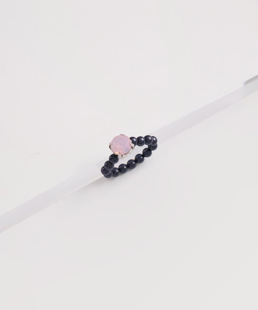 Кольцо Bonbeau Bold с кристаллами и жемчугом Кольцо Swarovski с кристаллами и жемчугом 4 мм