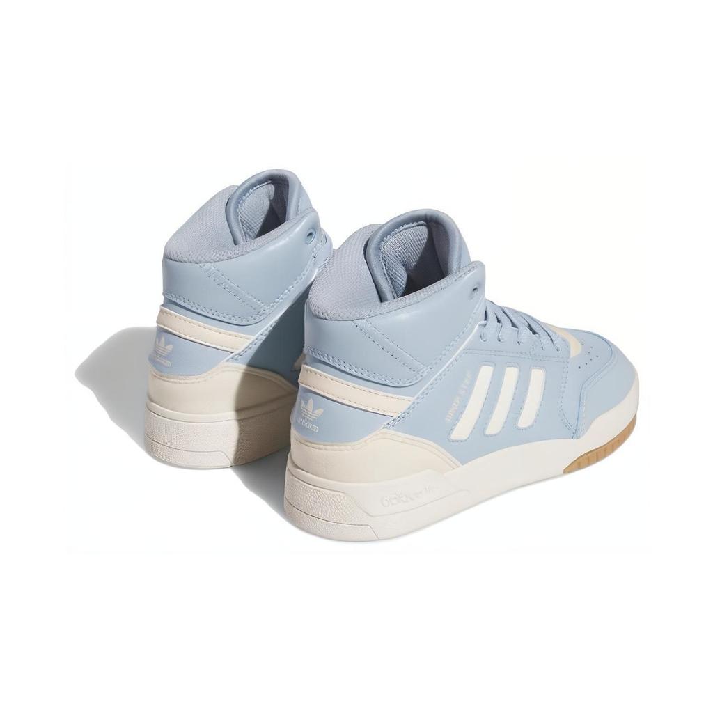 adidas Оригинальные кроссовки Drop Step Удобные Универсальные Нескользящие Амортизирующие Прочные Высокие Детские Кеды для Скейтбординга Детские Кеды для Скейтбординга Синие IF2727