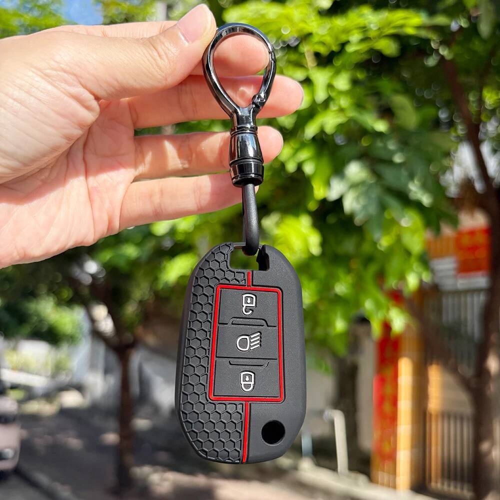 Мягкий чехол для ключа для Opel Corsa F Grandland X Для Citroen C2 C5 C4 Cactus C8 C3 Для Peugeot 208 2008 508 408 308 3008 Колпачки на автомобильный ключ