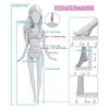 Подвижные суставы Супермодель Обнаженная кукла 1/6 BJD Фигурка Тело DIY Игрушка для переодевания Игрушки для девочек