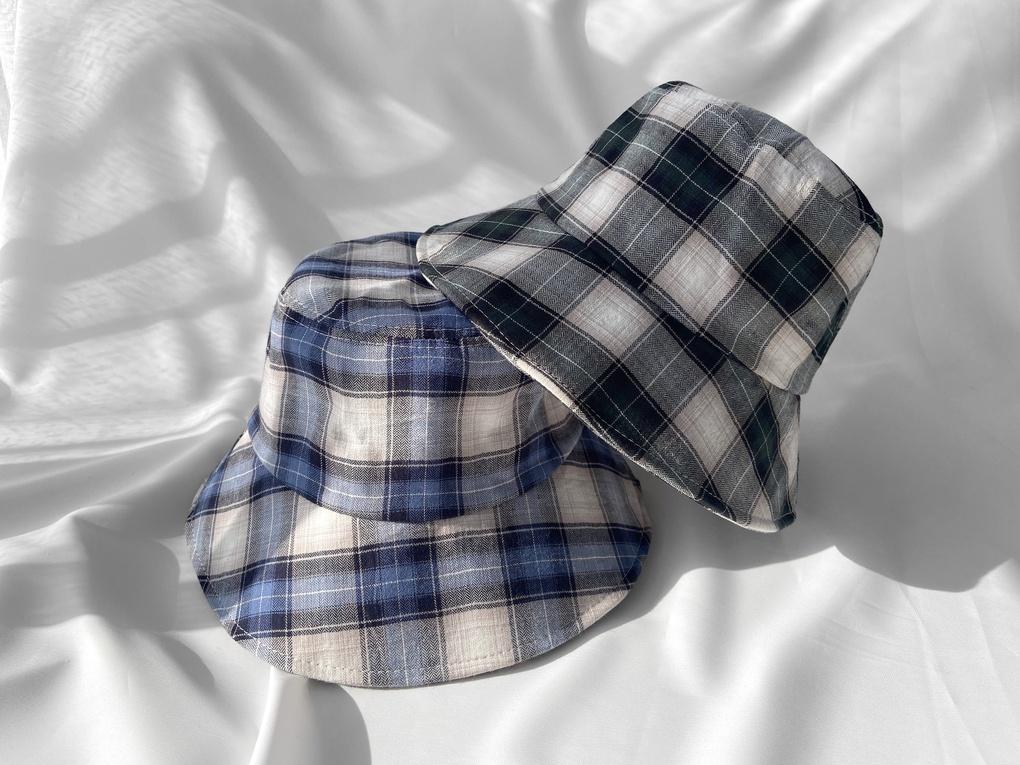 Женская Унисекс Панама в клетку Панама