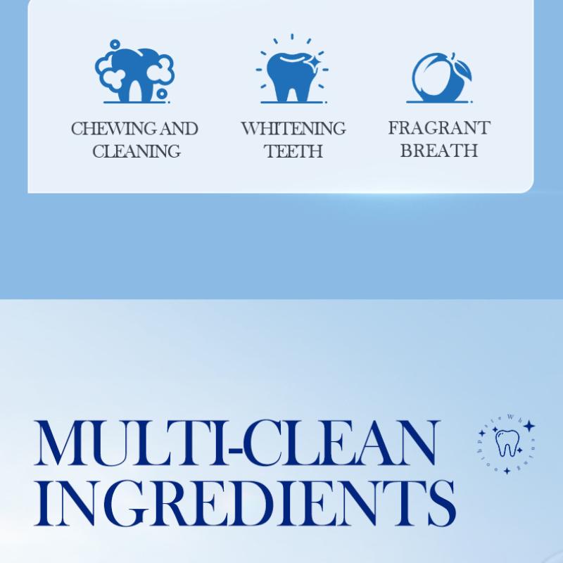 Твердая зубная паста SADOER Sakura Отбеливающая и очищающая зубы от желтизны