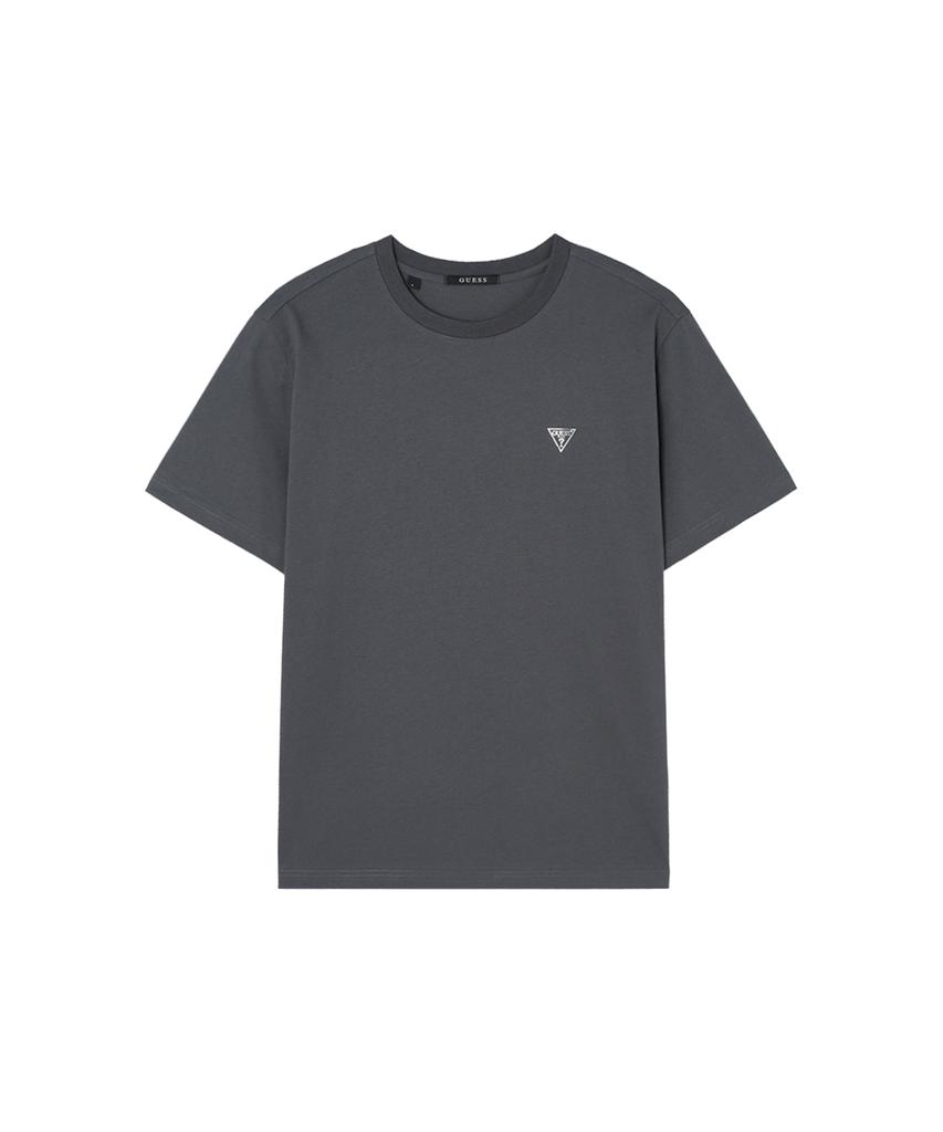 GUESS 5-Color Unisex Mini Shining Triangle Short Sleeve T-Shirt Nq2K5925