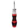 5?in?1 LED Light Up Screwdriver Set Cross Flat Bit Multifunction Red High Strength for All Day Work