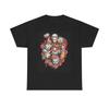Cartoon Clowns Graphic T Shirt Unisex Heavy Cotton Tee