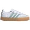 Adidas Sambae White Wonder Blue женские кроссовки Cloud-White Off-White JP5609