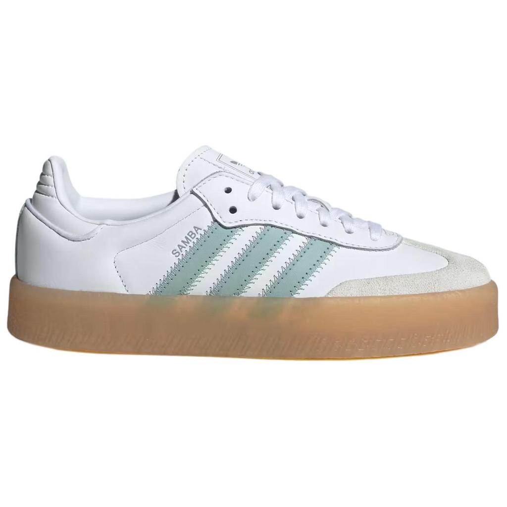 Adidas Sambae White Wonder Blue женские кроссовки Cloud-White Off-White JP5609