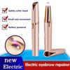 Women Painless Electric Eyebrow Trimmer Epilator Face Chin Lip Nose Hair Remover