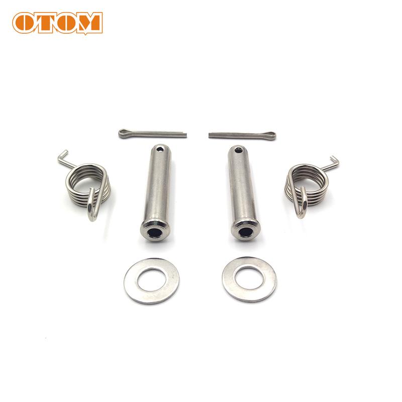 OTOM New Foot Pegs Mount Kit Pins Motorcycle Footrest Pedal Pads Bolt For KTM SX XCF XCW EXC EXCF Husqvarna TE FC FX 250 450 530