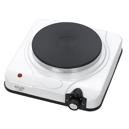 Adler | Freestanding cooker | AD 6503 | Number of burners/cooking zones: 1 | White | Electric | Warranty (months): 24
