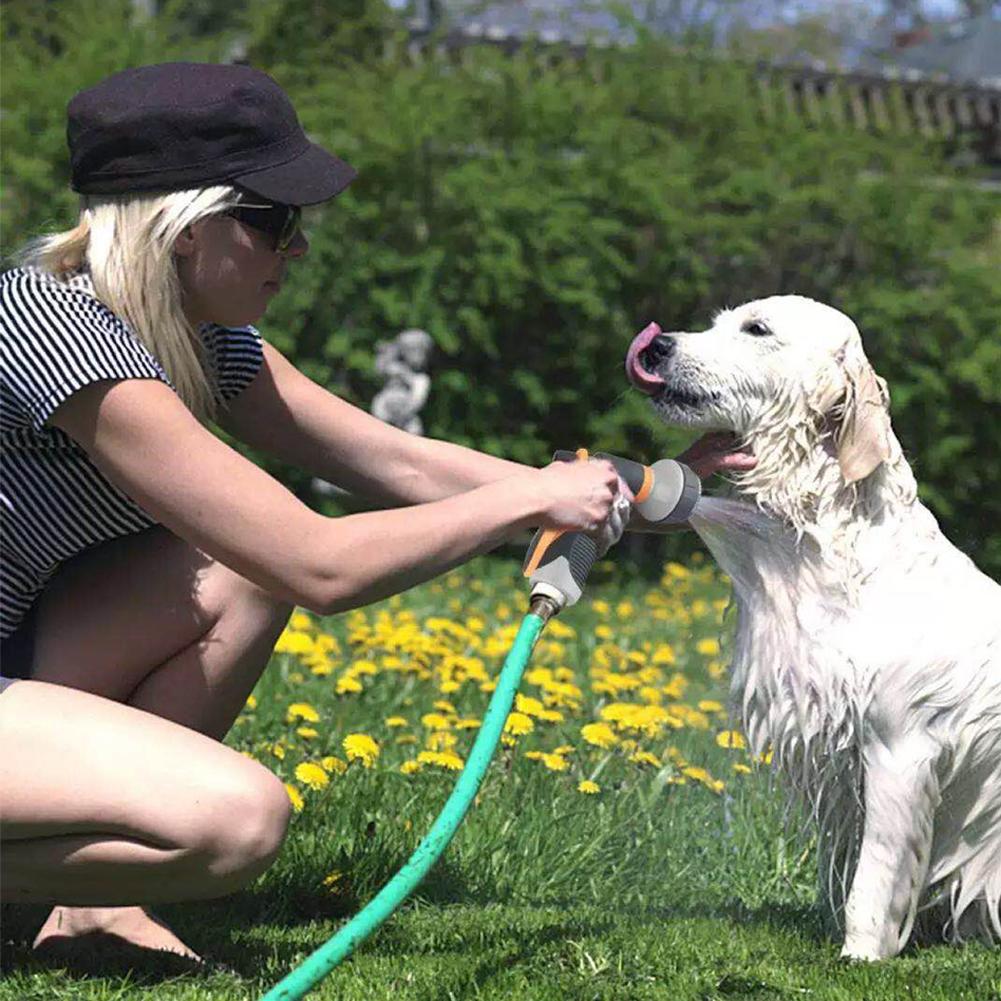 Watering Gun Garden Nozzle Hose Nozzle Adjustable Nozzle Water Garden High Pressure Sprayer ADM