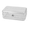 Long Cosmetic Storage Organizer Box with Clear Lid Dustproof Cosmetic Storage Jewelry Display Boxes
