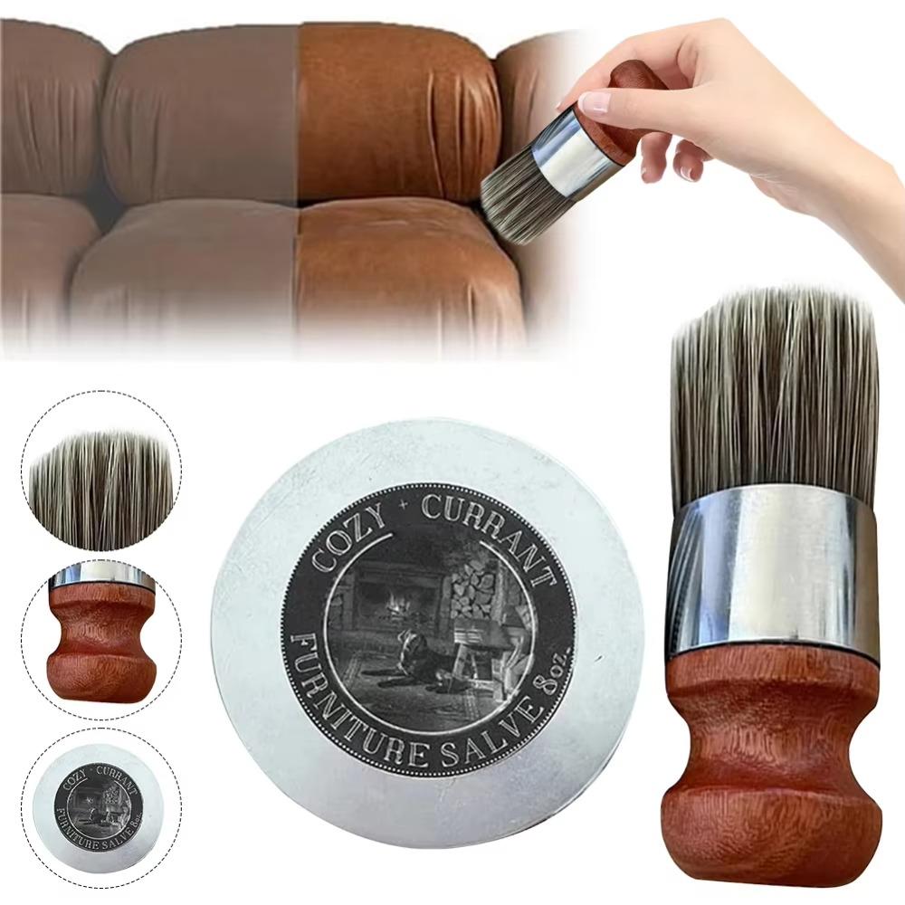 Protective Leather Refurbish Salve Wise Owl Leather Cleaner Multipurpose Furniture Salve