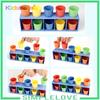 Kids Multicolored Cups Matching Game Challenge Intelligence Activity Group Party Guessing Game Montessori Early Educational Toy