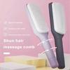 Щетка для распутывания волос, выдвижная мягкая щетина, вращающаяся ручка, массаж головы для женщин и девочек, влажная сухая длинная вьющаяся пушистая расческа для укладки волос
