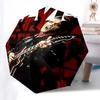 1 шт. ЗОНТ-ТРОСТЬ ELVIS GUITAR Автоматическое открытие, Ветрозащитный, Компактный, Для путешествий, Подарок на День рождения, Рождество, Бизнес 93082