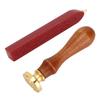 Wax Seal Stamp Kit Clear Pattern Simplicity DIY Classic Sealing Kit for Envelopes Invitations