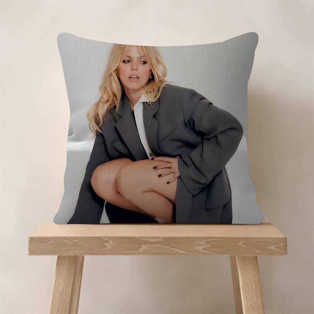 Pop Singer AActor Renee Rapp Cool Personalized Pillow Cover Kids Bedroom Wild Party Decor Pillowcase Kid Birthday Shower Gift
