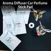 10Pcs PE Car Aromatherapy Tablets Refresh Your Ride with Customizable Fragrances Easy Install Scratch Free for All Car Models