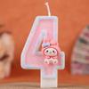 Cartoon Numbers Birthday Candles Cake Decoration Creative Handmade Candles Party Holiday