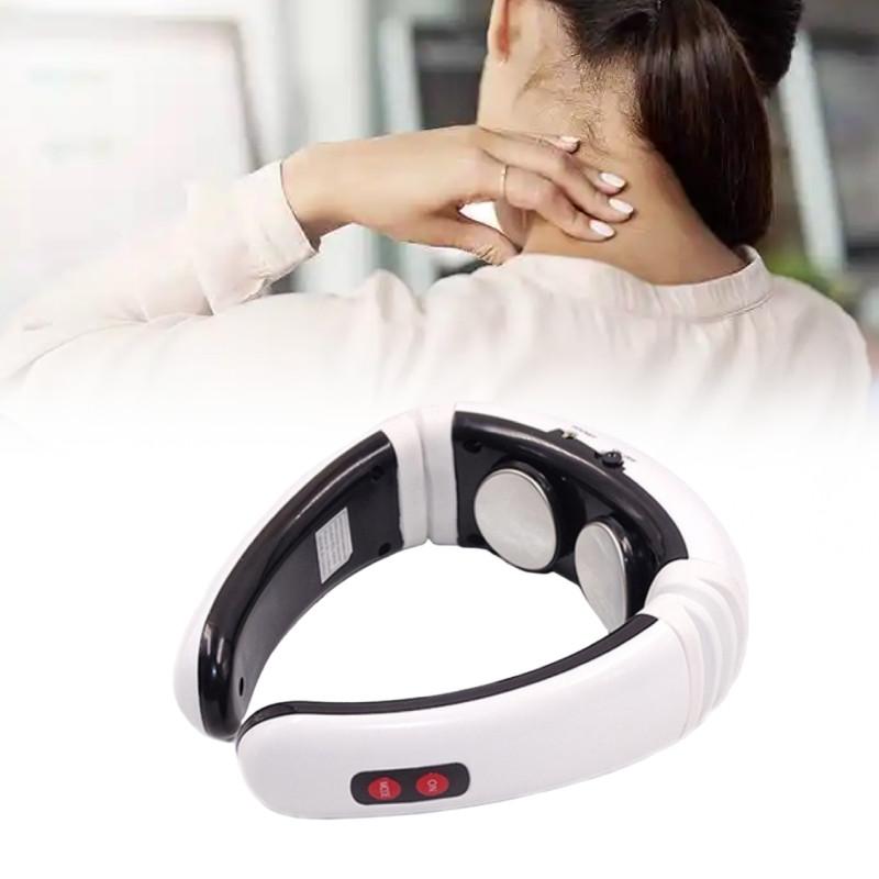 Импульсный электрический шейный массажер, устройство для терапии плеч и шеи, инструмент для облегчения боли