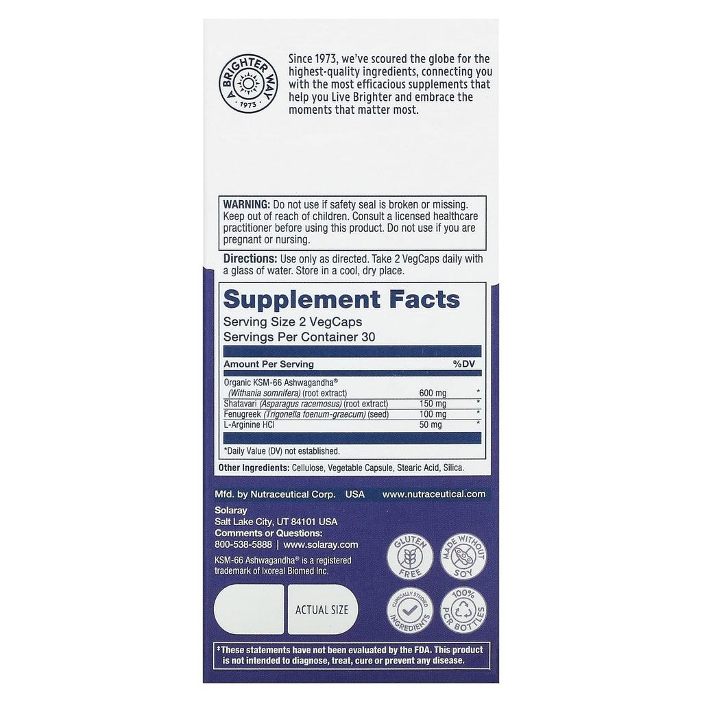 Her Life Steps, Libido, 60 Veggie Capsules