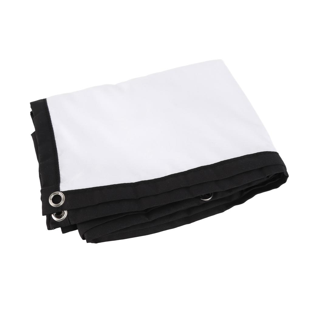 Projector Screen 100 Inch HD Wrinkle Resistant Foldable Portable Projection Screen Cloth with Hook