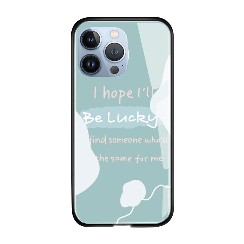 Чехол для телефона из закаленного стекла для iPhone 11 12 13 14 15 16 17 Redmi 10 12 14C Note10 Note14 Xiaomi 11Lite PocoC75 Мягкий край Ударопрочный Гладкий чехол