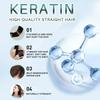 Лечебный крем для кератинового выпрямления волос — гладкие и выпрямляющие волосы, питательная дозировка для шелковистых и послушных волос, 50 ​​г