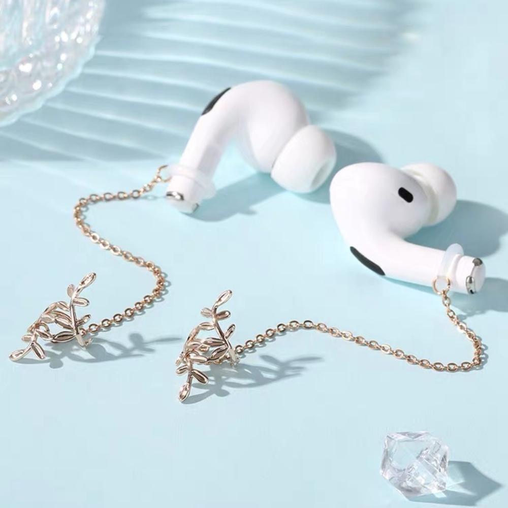 Держатель для наушников из нержавеющей стали, клипса для защиты от потери, зажим для ушей для AirPods Pro 2/AirPods 3 2 1