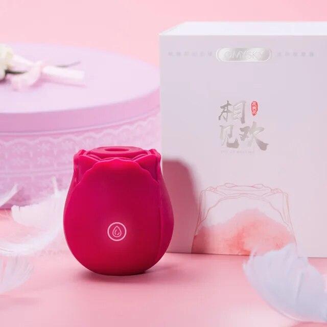 Форма цветка, лизание языка, вибратор для точки G, стимуляция клитора, яйцо, вибраторы, клитор, массажер для груди, секс-игрушки для женщин