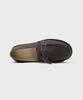 Firenze Atelier [Vibram] Стандартная Повседневная Подошва Лоферы 5099 [Коричневый Emboss]