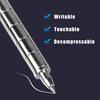 Magnetic Fidget Pen Decompression Magnet Metal Writing Toy Easy To Use Stress Relief Deformable Writing Pen Kids Toy