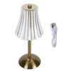 Table Lamp Vintage Cordless Table Lamp 3 Colors Nightstand Light 1200mAh Rechargeable Bedside Lamp