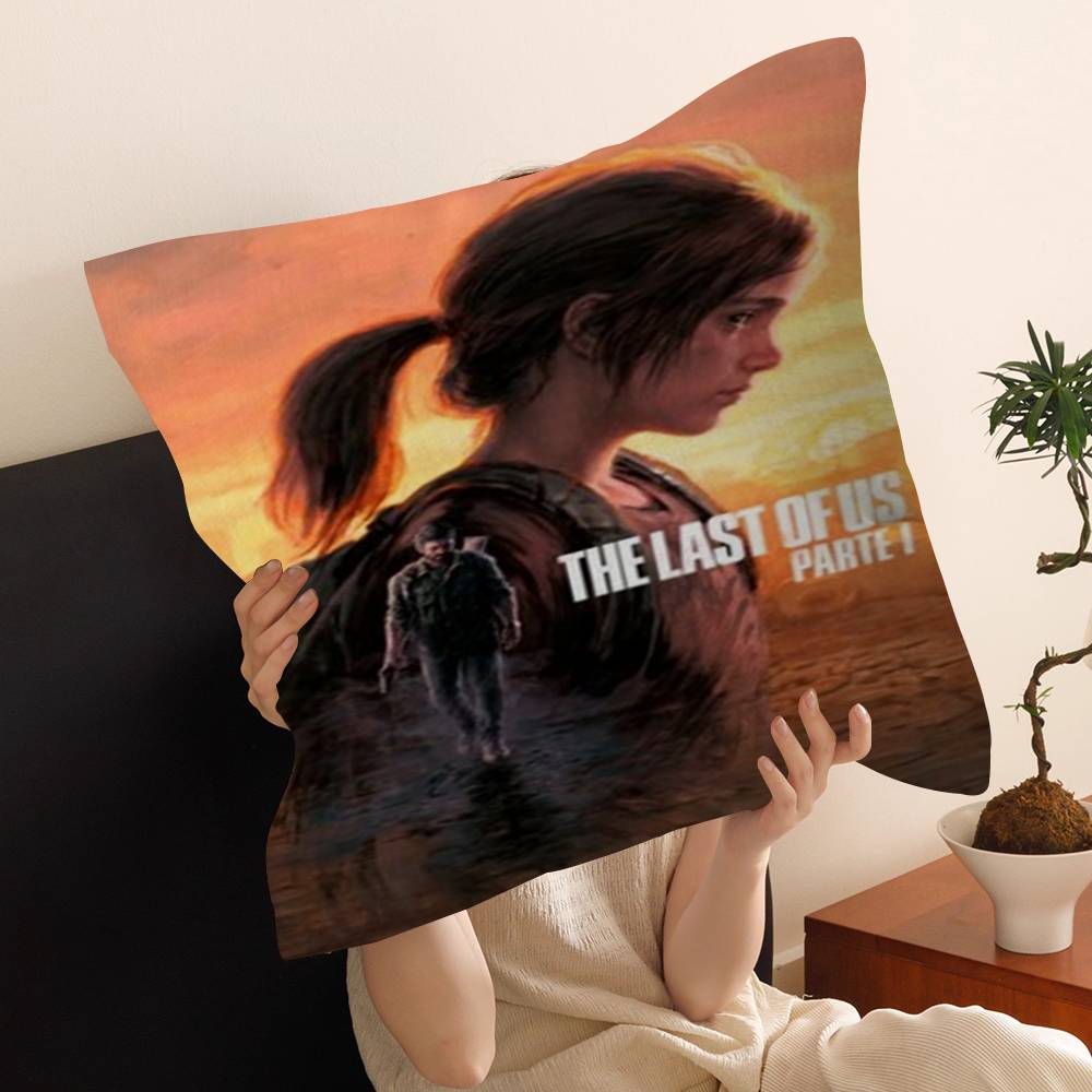 Игровой чехол на подушку The Last of Us для спальни, комнаты и дивана в гостиной, декоративный чехол