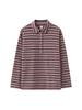 POEV Striped Button Collar Shirt [3 Colors]