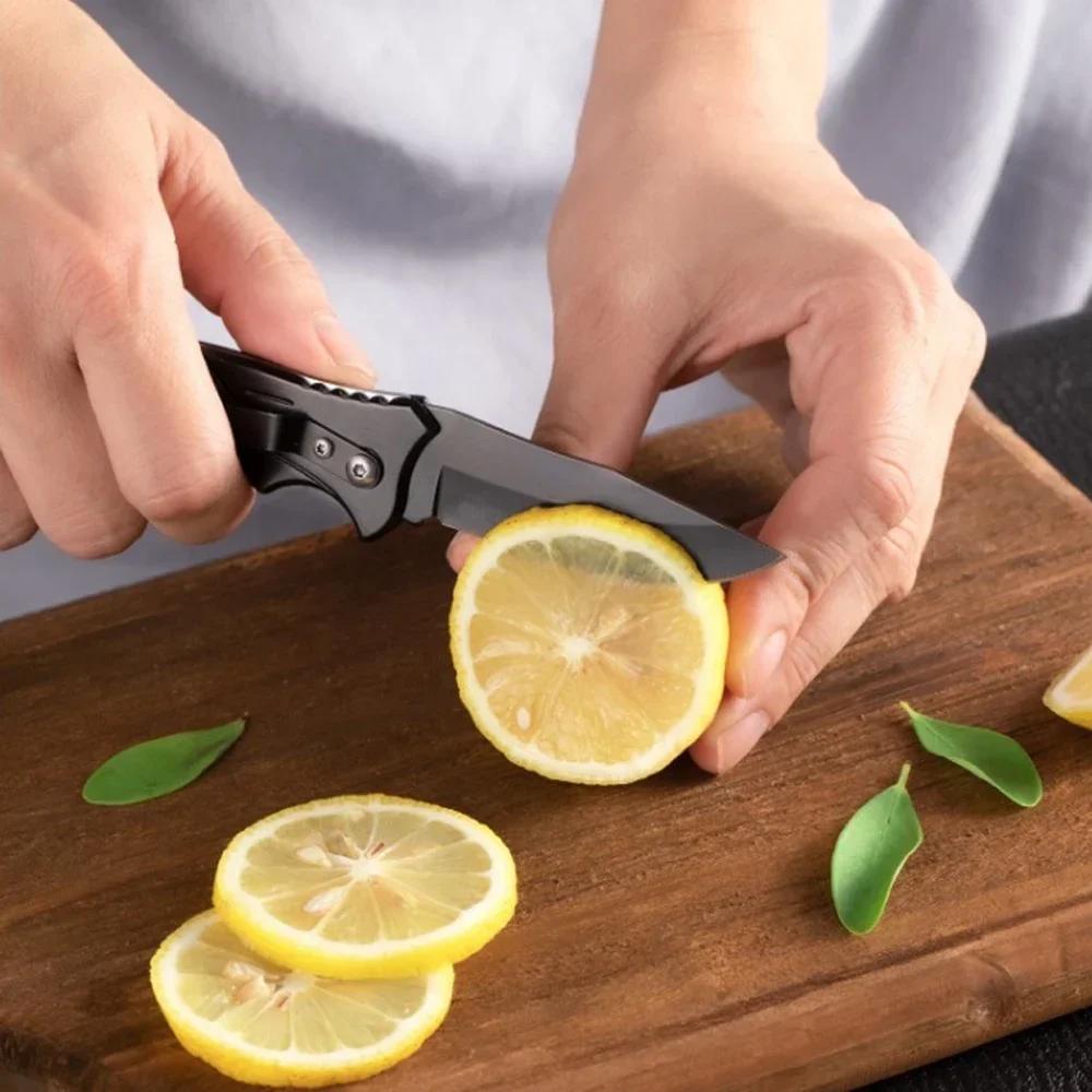 NEW Practical EDC Sharp Stainless Steel Folding Knife Outdoor Camping Tactical Hunting Knife Pocket Blade Sharp and Durable