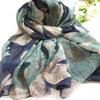 Vintage Long Women Soft Printed Scarf Wrap Voile Shawl Scarves